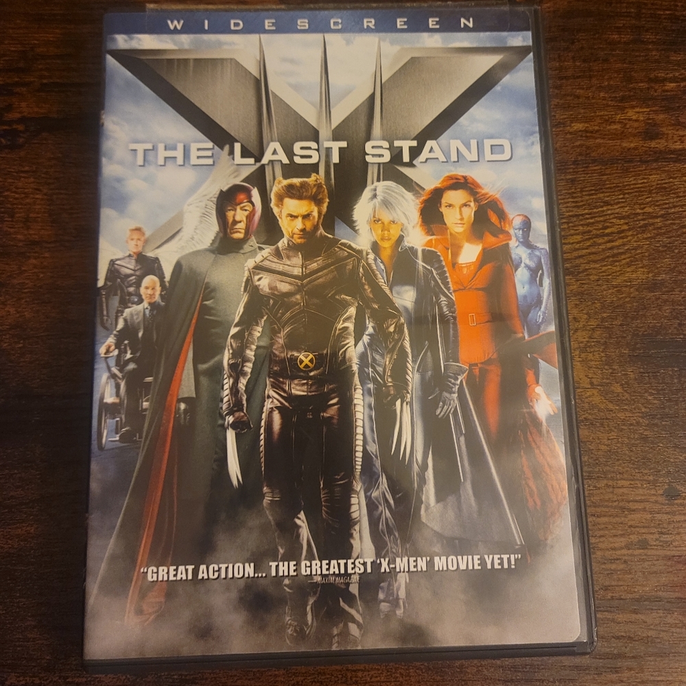 X-Men The Last Stand DVD